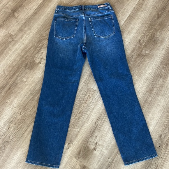 Soft Surroundings Classic Denim Straight Leg Jeans Size 8 - Picture 5 of 6